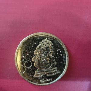 2021 Walt Disney World 50th Anniversary Metal Medallion Coin - Cogsworth